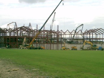 New School Site on April 2008